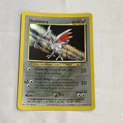 Pokemon Card - French Airmure Skarmory 13/111 Neo Genesis Holo Rare - Image 1