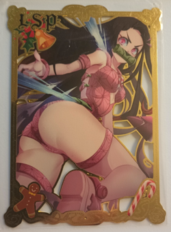 Goddess Story Gold METAL Card -Waifu 094/200 Nezuko Demon Slayer - Image 1