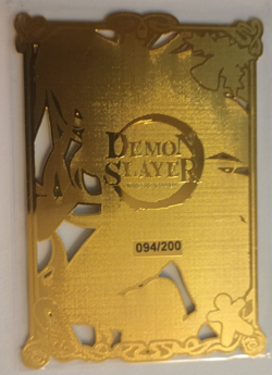 Goddess Story Gold METAL Card -Waifu 094/200 Nezuko Demon Slayer - Image 2