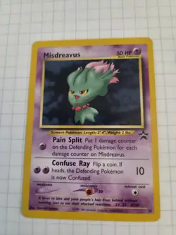 Misdreavus #39 - Black Star Promo - WoTC Pokemon Card - Near Mint (NM) - Image 1
