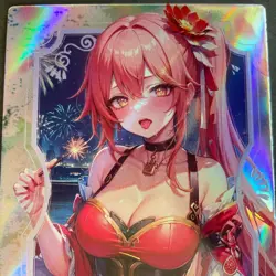 Mei Se Series #2 - ZP Card - Goddess Story - Bikini Anime - Foil Rare New - Image 3