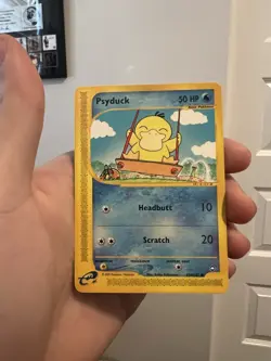 Psyduck 104/147 Aquapolis Pokemon Common Card LP - Image 1