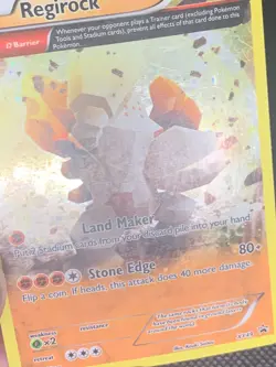 Regirock XY49 Holo - XY Promo Pokemon Card - HP - Image 2