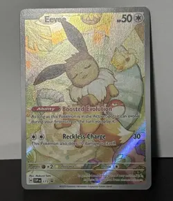 Pokemon TCG Eevee SVP 173 Prismatic Evolutions Elite Trainer Box Promo LP - Image 2