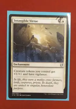 INTANGIBLE VIRTUE Commander 2019 #67 C19(NM+)(MTG) - Image 1