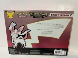 Pokemon TCG: Celebrations Collection Box [Dark Sylveon V] Factory Sealed - Image 2