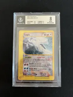 Pokemon Lugia Crystal Aquapolis Holo Inglese 149/147 Bgs 8 - Image 1