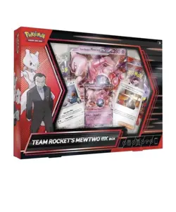 Pokemon TCG Team Rocket’s Mewtwo Ex Box NEW/SEALED✅ - Image 2