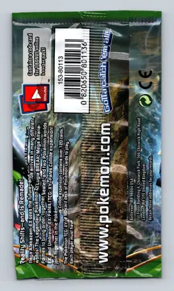 2016 Pokemon TCG - XY Fates Collide - Zygarde Pack Art - Empty - Image 2