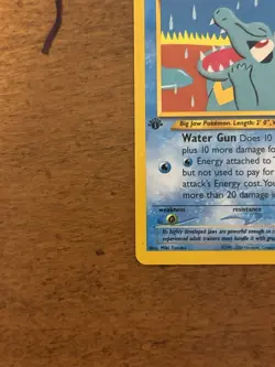 Pokemon Totodile Neo Destiny 1st Edition 85/105 Non-Holo LP - Image 5