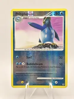 Pokemon TCG Prinplup Platinum 59/127 Reverse Holo Uncommon MP - Image 1