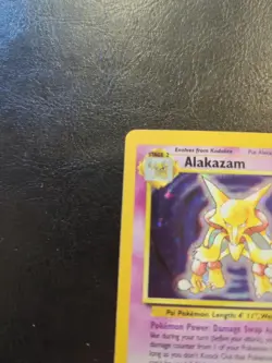 Pokemon TCG Alakazam Base Set 1/102 Holo 1999-2000 Wizards Base Set Holo Rare - Image 2