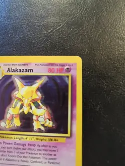 Pokemon TCG Alakazam Base Set 1/102 Holo 1999-2000 Wizards Base Set Holo Rare - Image 3