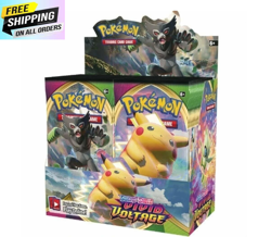 Pokemon TCG Sword & Shield Vivid Voltage Booster Box 36 Booster Packets Sealed - Image 1