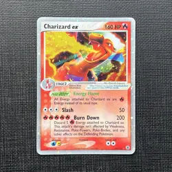 Pokemon TCG Charizard Ex 105/112 Fire Red & Leaf Green Holo 2004 NM-LP - Image 1