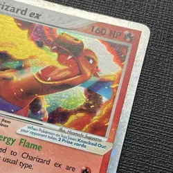 Pokemon TCG Charizard Ex 105/112 Fire Red & Leaf Green Holo 2004 NM-LP - Image 3