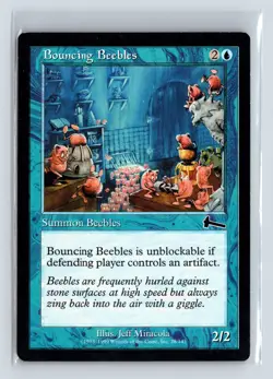 BOUNCING BEEBLES - MTG Magic the Gathering Card - Urza's Legacy - Common - Image 1
