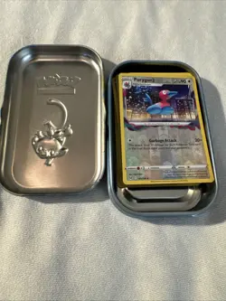 Pokemon Trading Card Game Mini Tin With Various Cards 5 X 3 Inches - Image 4