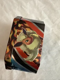 Pokemon Trading Game Card Tin With Various Cards Good Condition 5 X 4 Inches - Image 2