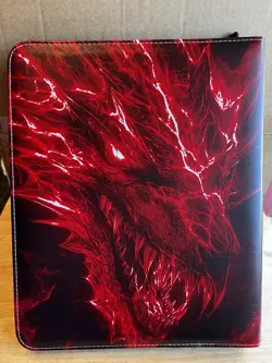 Red Dragon Card Binder New - 1080 Card Pockets, Clear Pocket Display, Zipper - Image 4