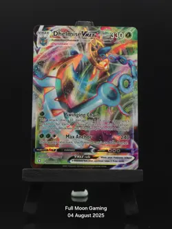 Dhelmise VMAX 010/072 TCG Pokemon Shining Fates Holo Ultra Rare Full Art Card - Image 1