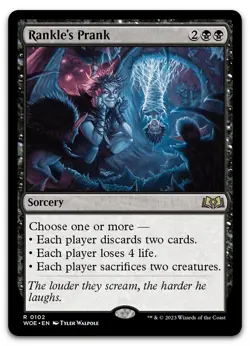 Rankle's Prank #102 (NM) Wilds of Eldraine WOE Magic MTG - Image 1