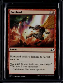 Bombard - 129 - Foil - EOE - NM - MTG Magic the Gathering - Image 1