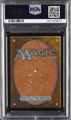 1995 MTG 4TH ED ALTERNATE LIGHTNING BOLT PSA 8 - Image 2