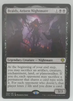 MTG Braids, Arisen Nightmare Dominaria United 084/281 Regular Rare - Image 1