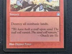 Ruination - Stronghold - NM - MTG - Magic the Gathering - Red - Sorcery - Image 2