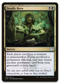 Deadly Brew #176 (NM) Strixhaven STX Magic MTG - Image 1
