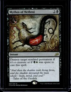 MTG Mythos of Nethroi - Ikoria: Lair of Behemoths #097 FOIL - Image 1