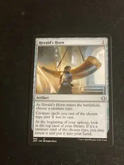 MTG - NM - Herald's Horn - JUMPSTART - Image 1