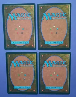 Magic the Gathering MTG Fourth (4TH) Edition BLIGHT X 4 LP/EX U 1995 Nice! - Image 2