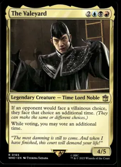 1x The Valeyard - Universes Beyond: Doctor Who - NM - MTG - Image 1