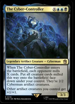 1x The Cyber-Controller - Universes Beyond: Doctor Who - NM - MTG - Image 1