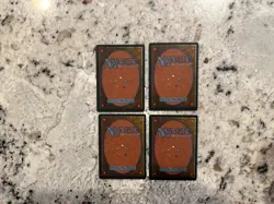Mtg Fbb Swamp x4 - Magic the Gathering Fbb Swamps Lp - Image 2