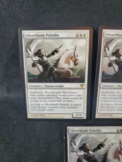 3x Silverblade Paladin Avacyn Restored 2xNM 1xLP MTG Magic The Gathering See Pic - Image 2