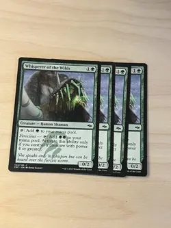 MTG -Whisperer of the Wilds - Fate Reforged#144 - Playset (X4) - Image 1