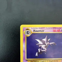 Haunter 21/62 Pokemon Fossil Unlimited Rare LP - Image 2