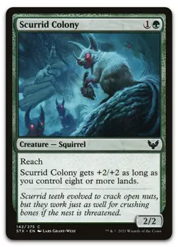 Scurrid Colony #142 (NM) Strixhaven STX Magic MTG - Image 1