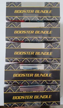 LOT OF (5) Pokemon TCG Scarlet & Violet Paldean Fates Booster Bundle Bundles Box - Image 3