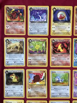 Team Rocket Pokemon Cards X47 Vintage (P13) - Image 2