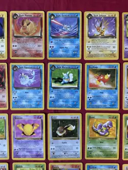 Team Rocket Pokemon Cards X47 Vintage (P13) - Image 3