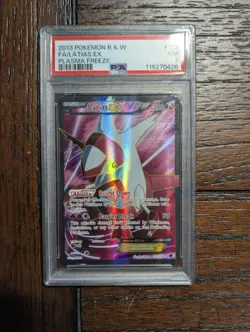 Latias EX 112/116 PSA 7 - Plasma Freeze - Pokemon Black And White Full Art TCG - Image 2