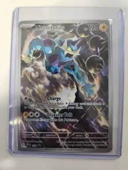 2025 Pokemon Center Black Bolt Promo Thundurus #209 - Image 1