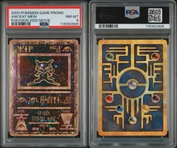 Pokemon PSA 8 NM-MT Ancient Mew Movie 2000 Promo - Image 3