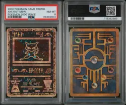 Pokemon PSA 8 NM-MT Ancient Mew Movie 2000 Promo - Image 3