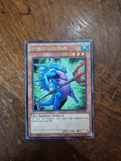 Yugioh Spined Gillman BP03-EN059 1st Edition Silver Foil Rare - NM - Image 1