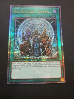 Yugioh! Six Samurai United - RA03-EN054 - Quarter Century Secret Rare - Image 1